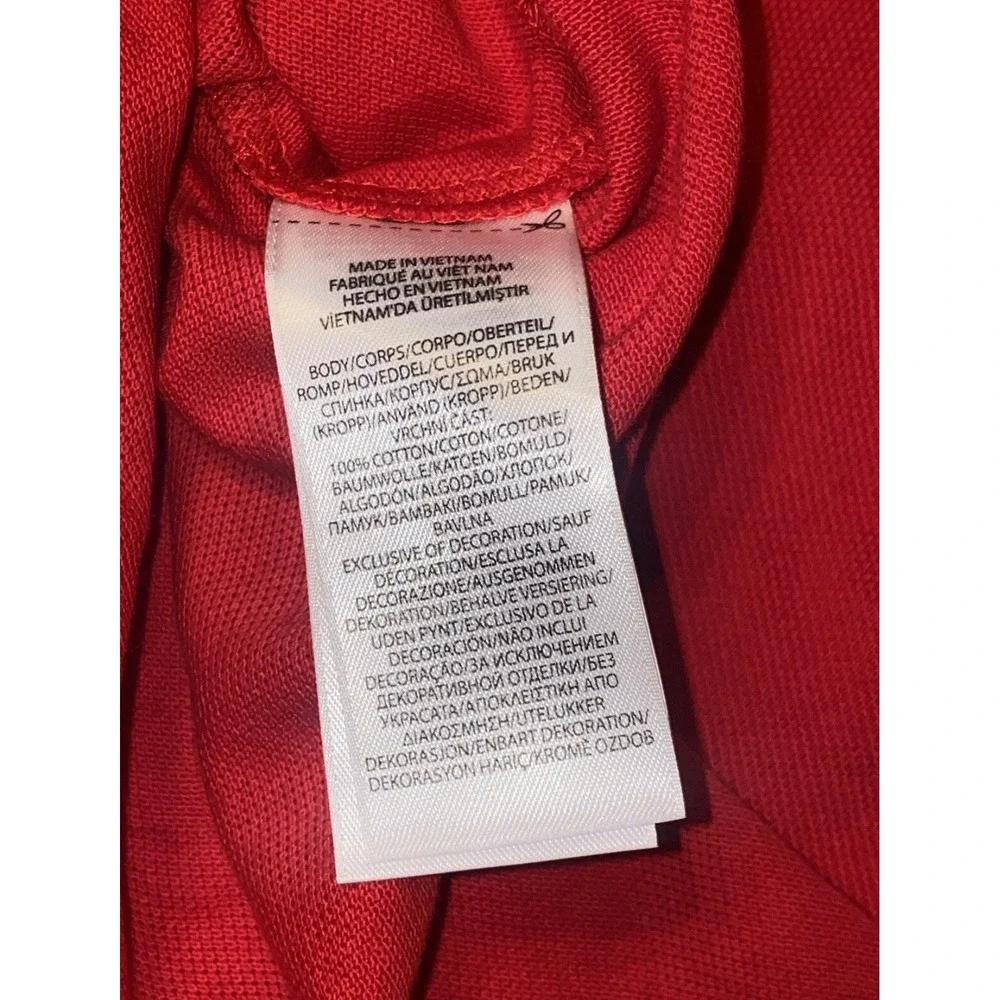 Polo Ralph Lauren Men 2XL Red Espana Spain Graphic Polo Shirt Classic Fit ESP 24